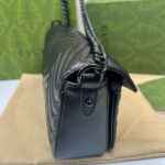 Gucci GG Marmont Shoulder Bag 734814 Black